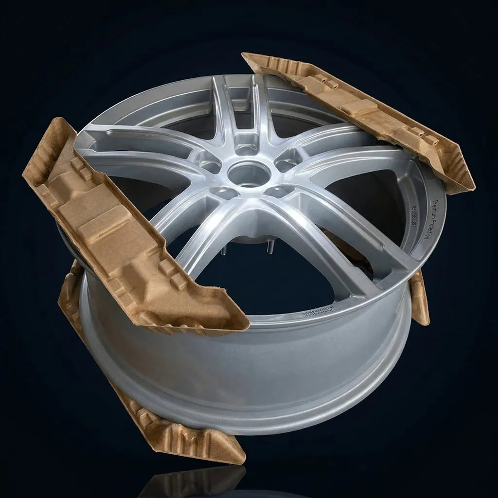 Paper Edge Protection Rim Guard Virgin Fibre Protective Cushion Recyclable — Scafa Thermoforming
